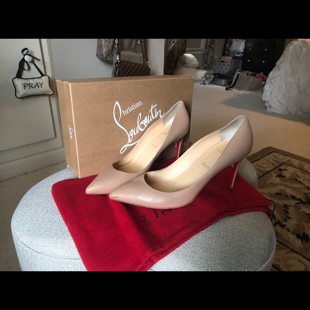 Nude Christian Louboutin Heels